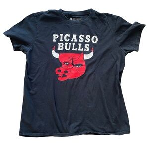 Vintage Picasso Bulls Tshirt One of a Kind L